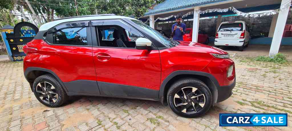 Dual Tone Red And White Tata Punch Creative AMT