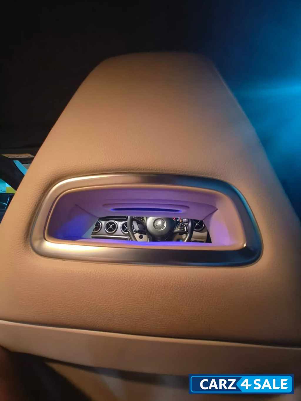 Blue Mercedes-Benz CLA 200 D SPORT