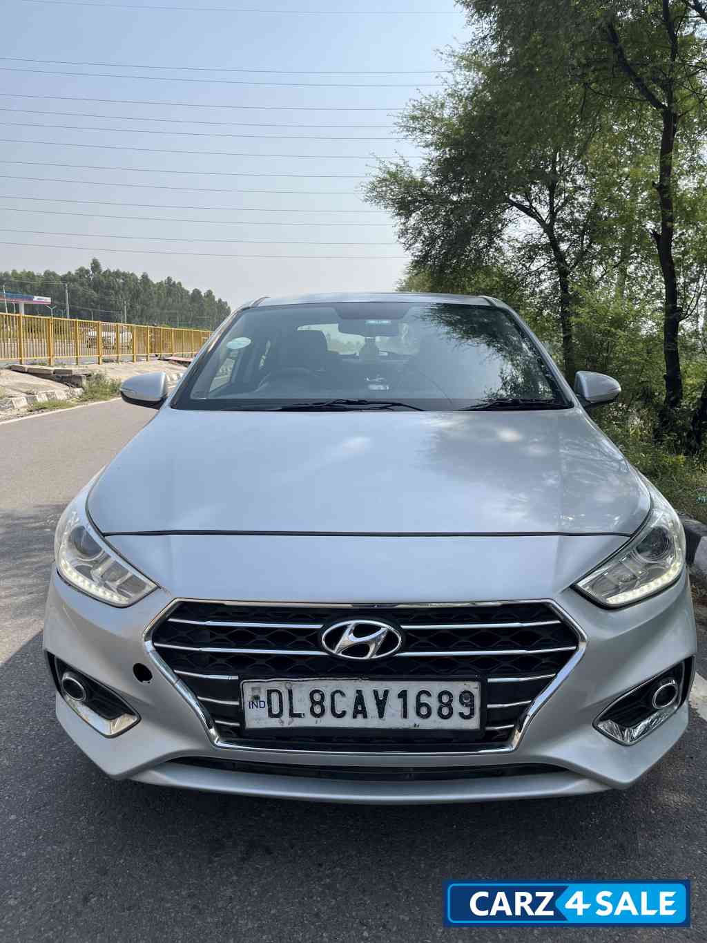 Grey Hyundai Verna 1.6 SX VTVT