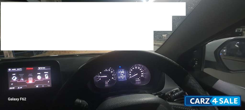 Calgery White Tata Nexon XZA Plus Petrol 2018