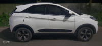 Calgery White Tata Nexon XZA Plus Petrol 2018
