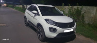 Calgery White Tata Nexon XZA Plus Petrol 2018