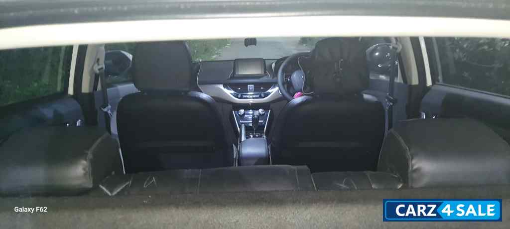 Calgery White Tata Nexon XZA Plus Petrol 2018