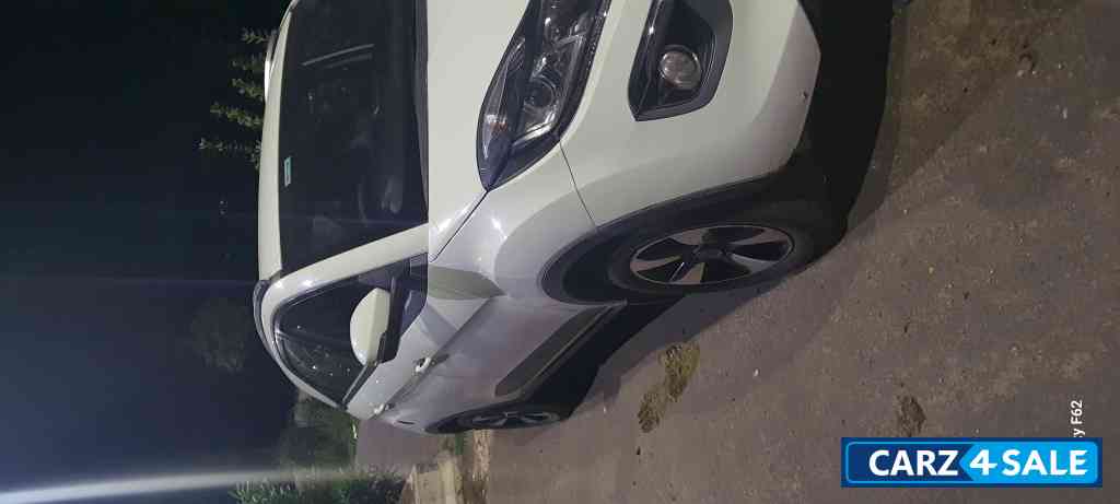 Calgery White Tata Nexon XZA Plus Petrol 2018