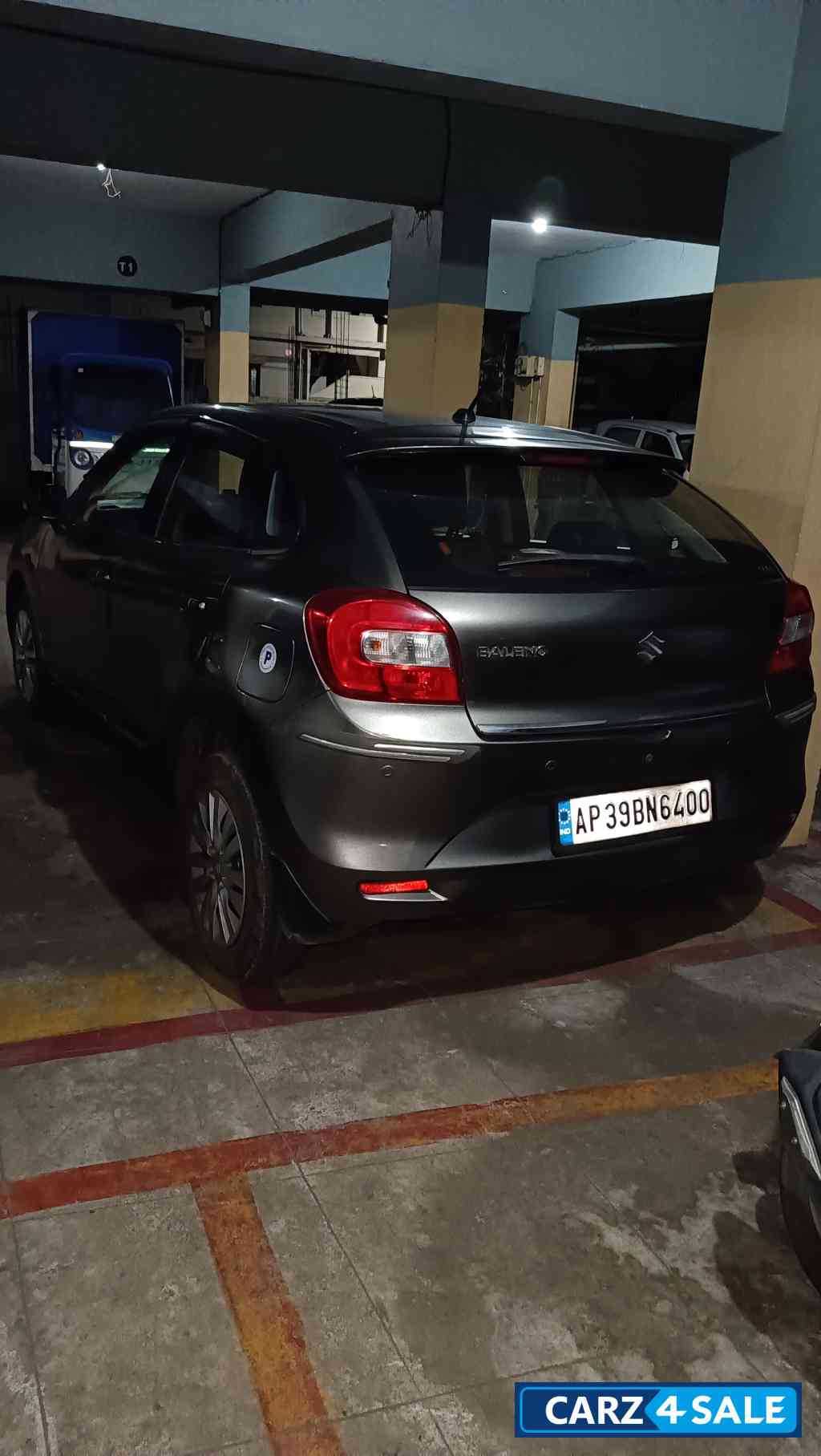 Magnum Grey Maruti Suzuki Baleno Delta