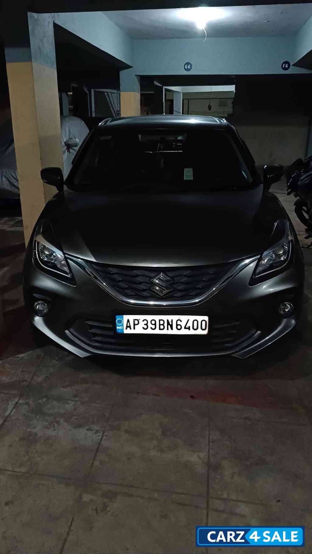 Magnum Grey Maruti Suzuki Baleno Delta