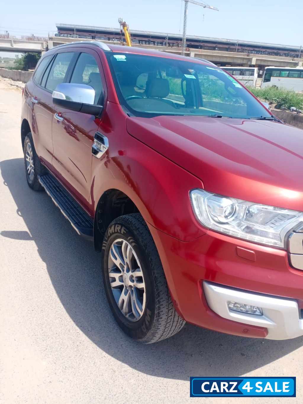 Dark Red Ford Endeavour 3.2 Titanium AT 4×4