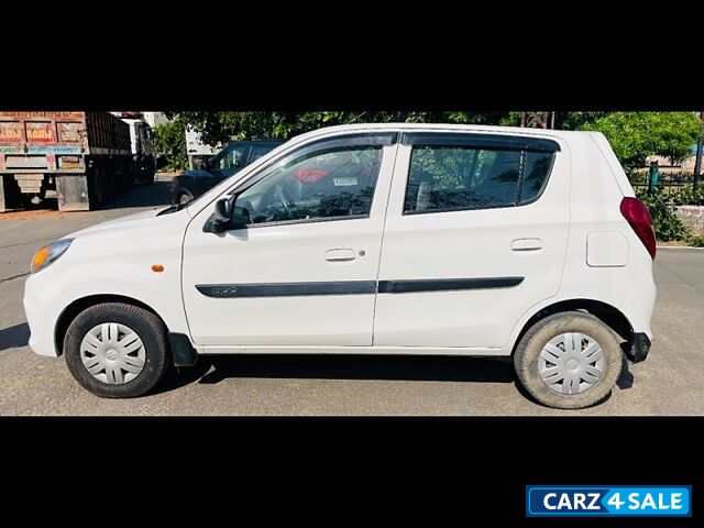 White Maruti Suzuki 800 Alto 800 lxi