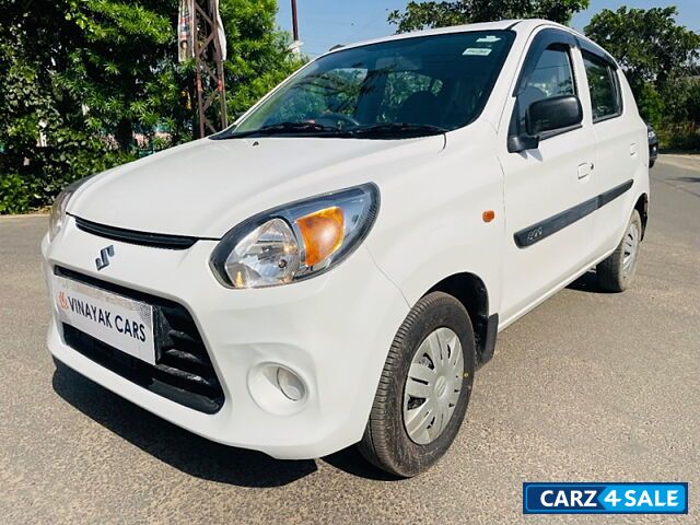 White Maruti Suzuki 800 Alto 800 lxi
