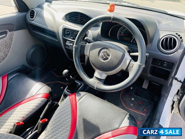 White Maruti Suzuki 800 Alto 800 lxi