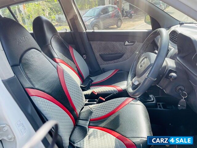 White Maruti Suzuki 800 Alto 800 lxi