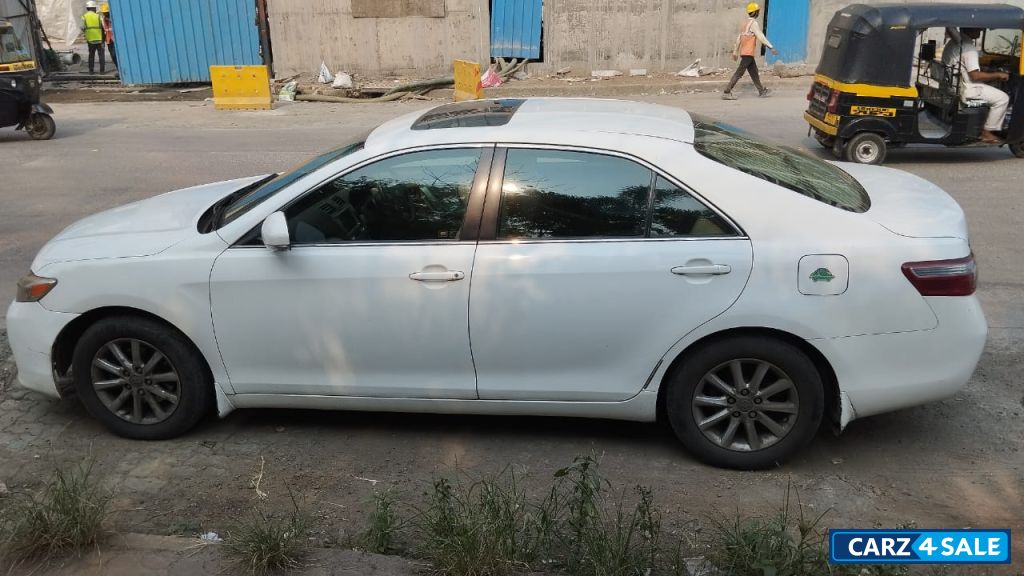 White Toyota Camry
