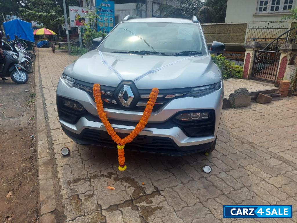 Silver Moonlight Renault Kiger RXZ TURBO CVT petrol