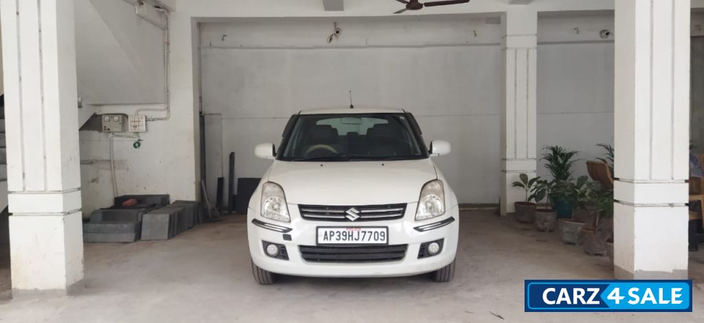White Maruti Suzuki  Swift dzire