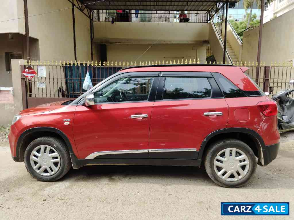 Red Maruti Suzuki  Breeza