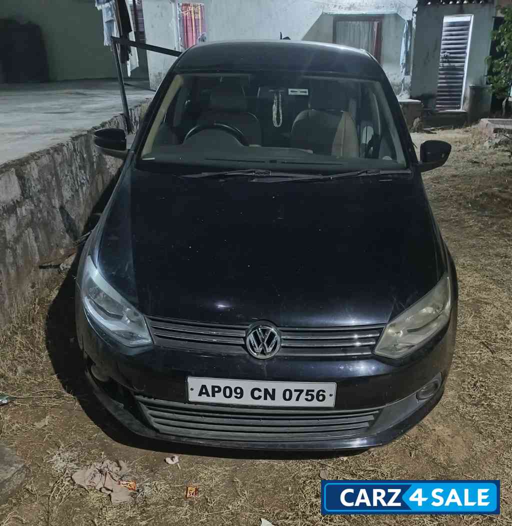 Black Volkswagen Vento Diesel comfortline