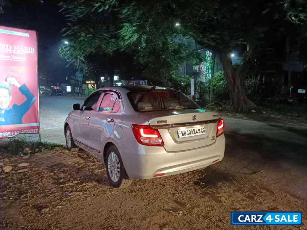 Silver Maruti Suzuki Dzire Zxi Amt