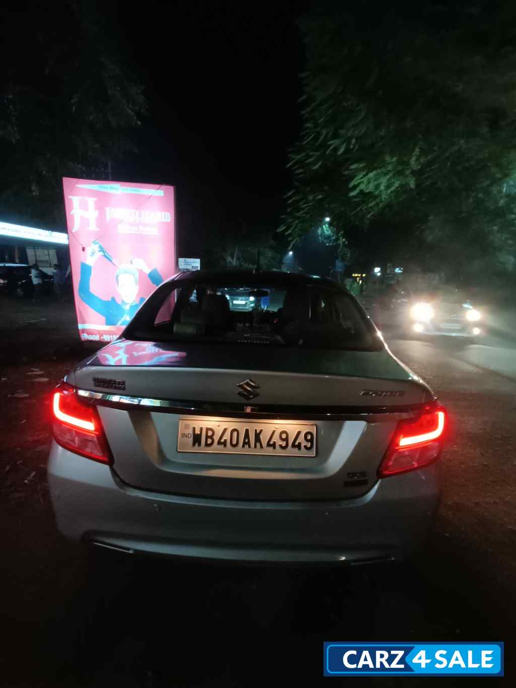 Silver Maruti Suzuki Dzire Zxi Amt