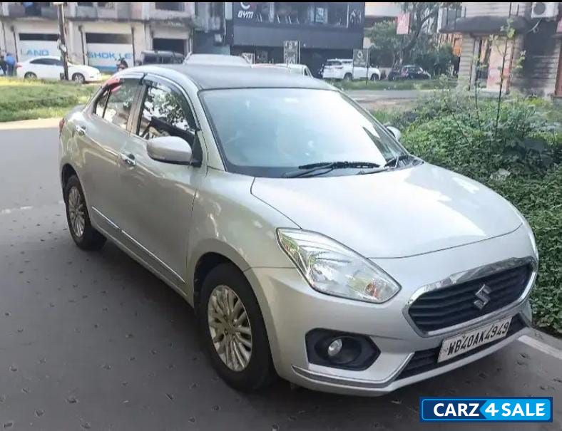 Silver Maruti Suzuki Dzire Zxi Amt