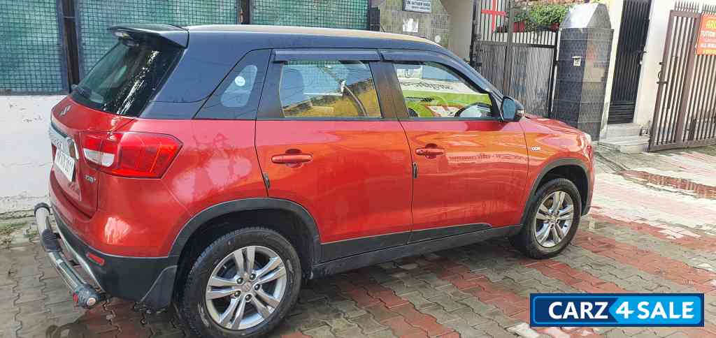Red Black Top Maruti Suzuki Vitara Brezza ZDI+ DUAL TONE