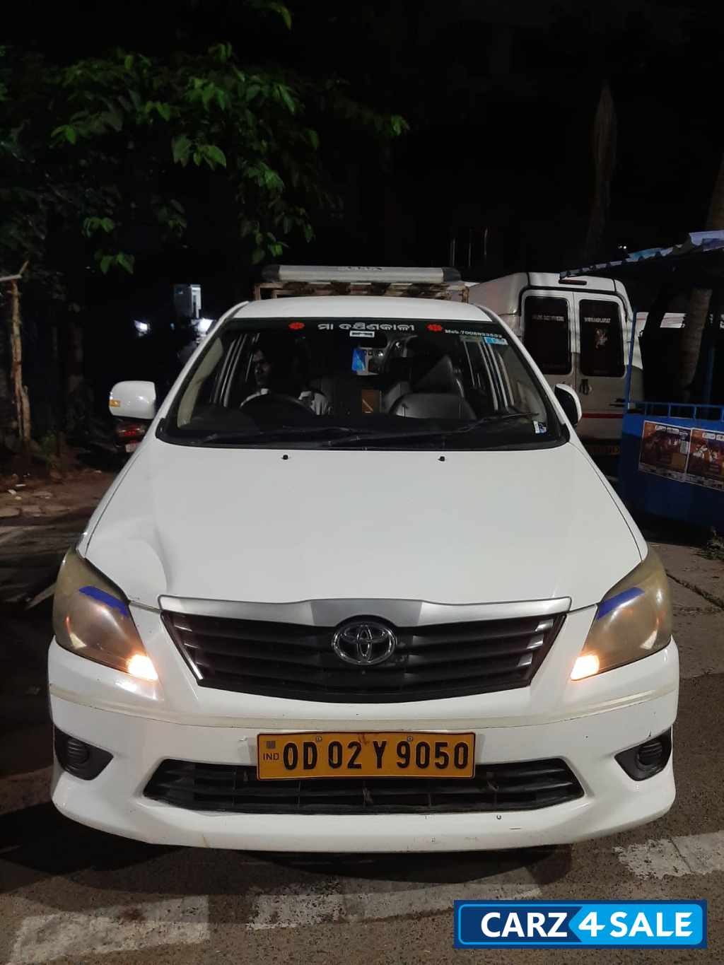 Pearl White Toyota Innova 2.5G