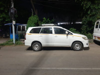 Pearl White Toyota Innova 2.5G