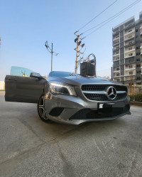 Silvery-grey Mercedes-Benz CLA 200 Sports