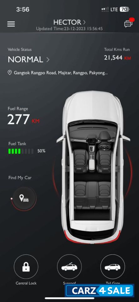 MG Hector hybrid sharp