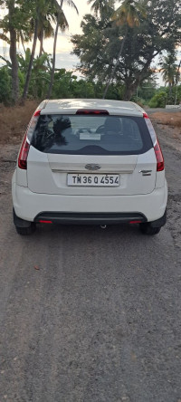 White Ford Figo Zxi