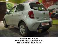 Silver Nissan Micra XV Active