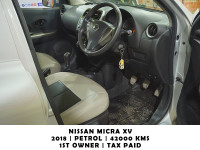 Silver Nissan Micra XV Active