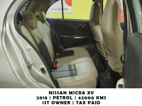 Silver Nissan Micra XV Active