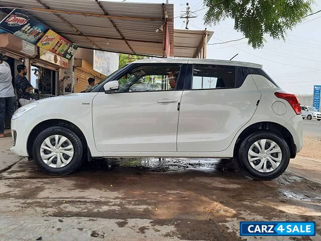 White Pearl Maruti Suzuki Swift Vdi
