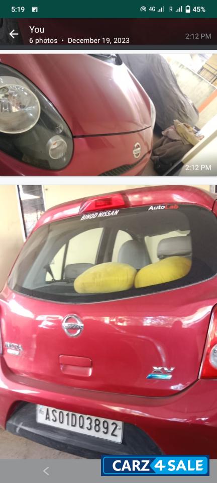 Nissan Micra Red