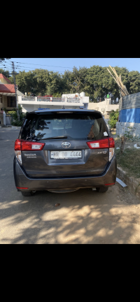 Grey Toyota Innova Crysta ZX AUTOMATIC