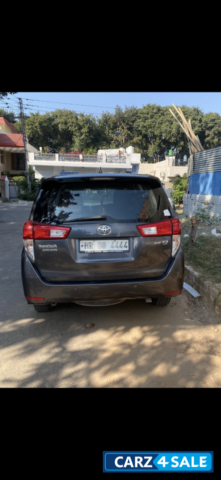 Grey Toyota Innova Crysta ZX AUTOMATIC