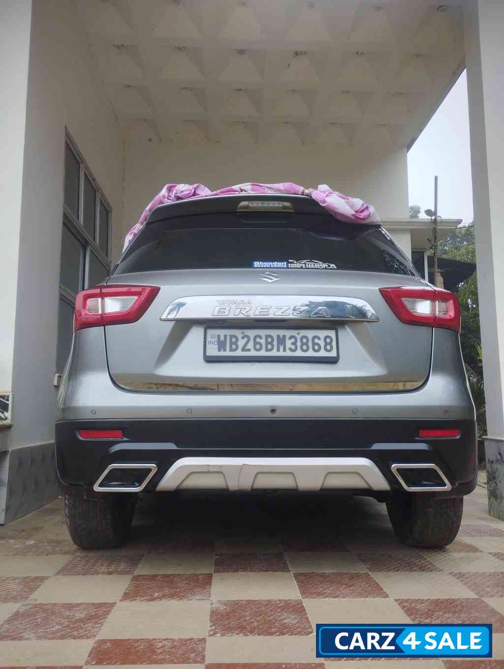 Grey Maruti Suzuki Vitara Brezza Lxi