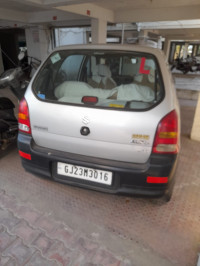 Silver Maruti Suzuki 800 Lxi bs4 cng plus petrol