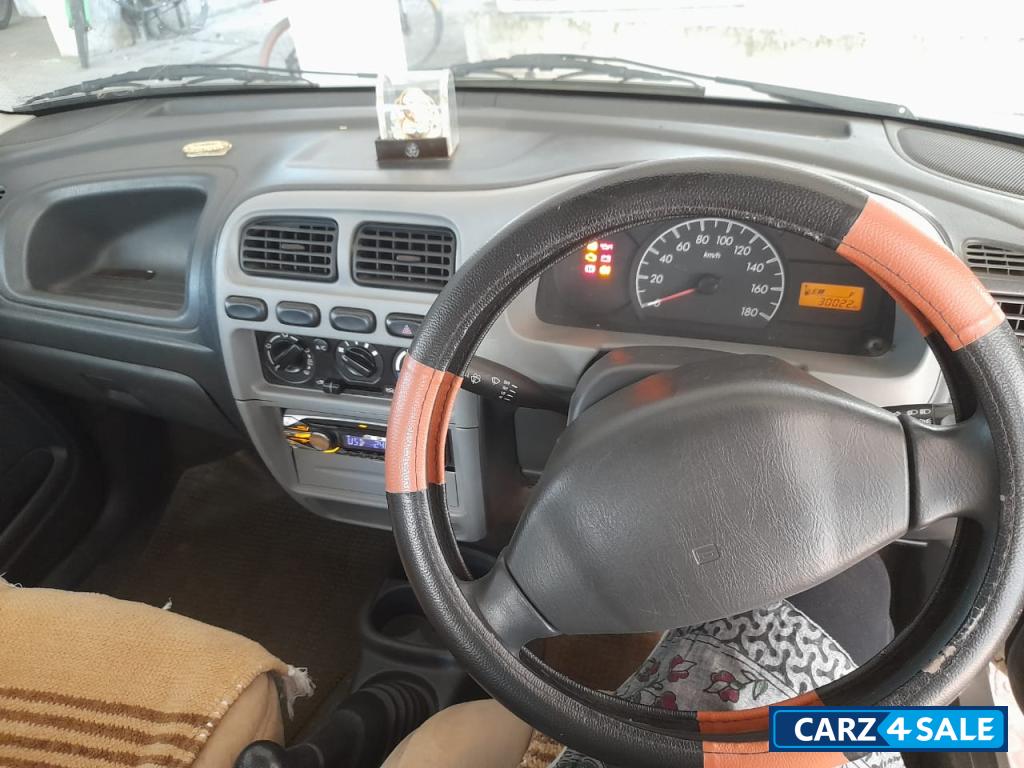 Silver Maruti Suzuki 800 Lxi bs4 cng plus petrol