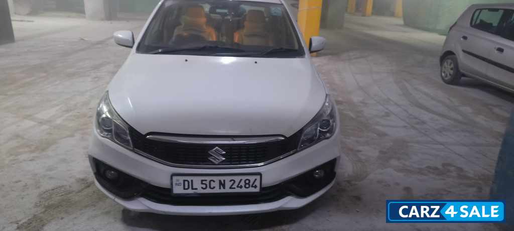 White Maruti Suzuki Ciaz Zdi plus shvs