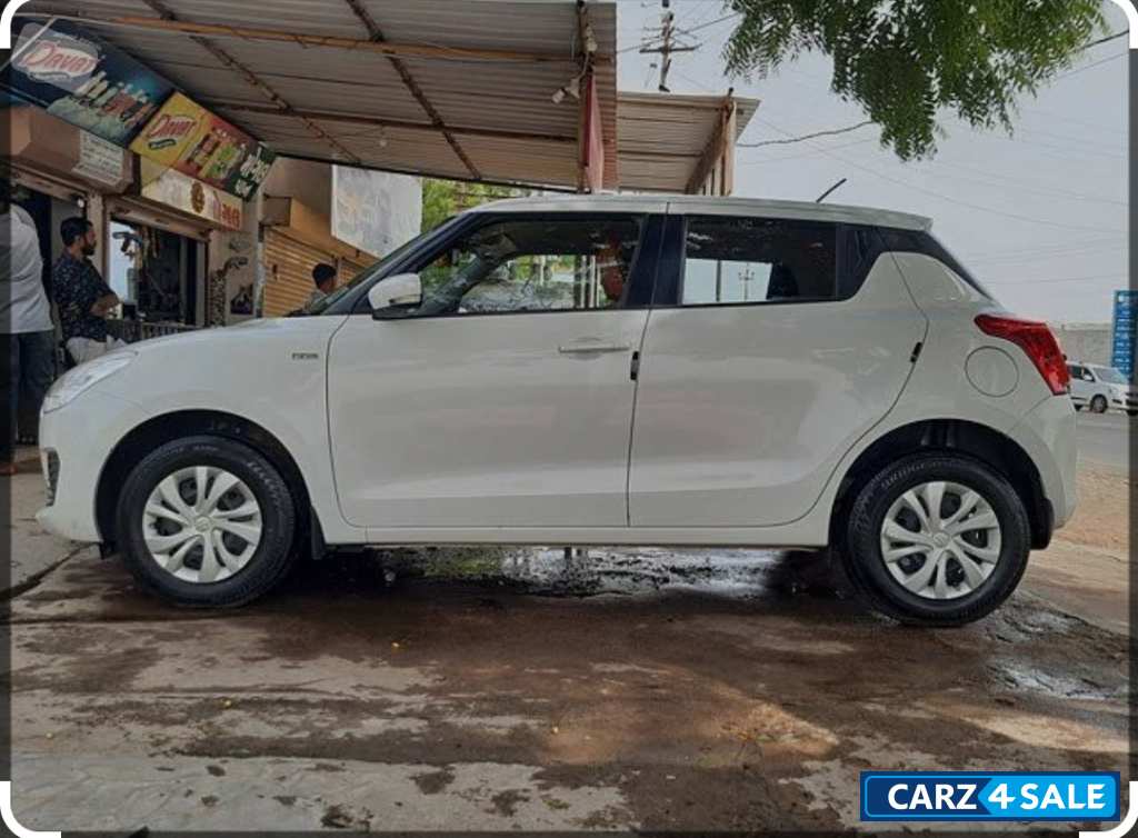 White Maruti Suzuki Swift Vdi