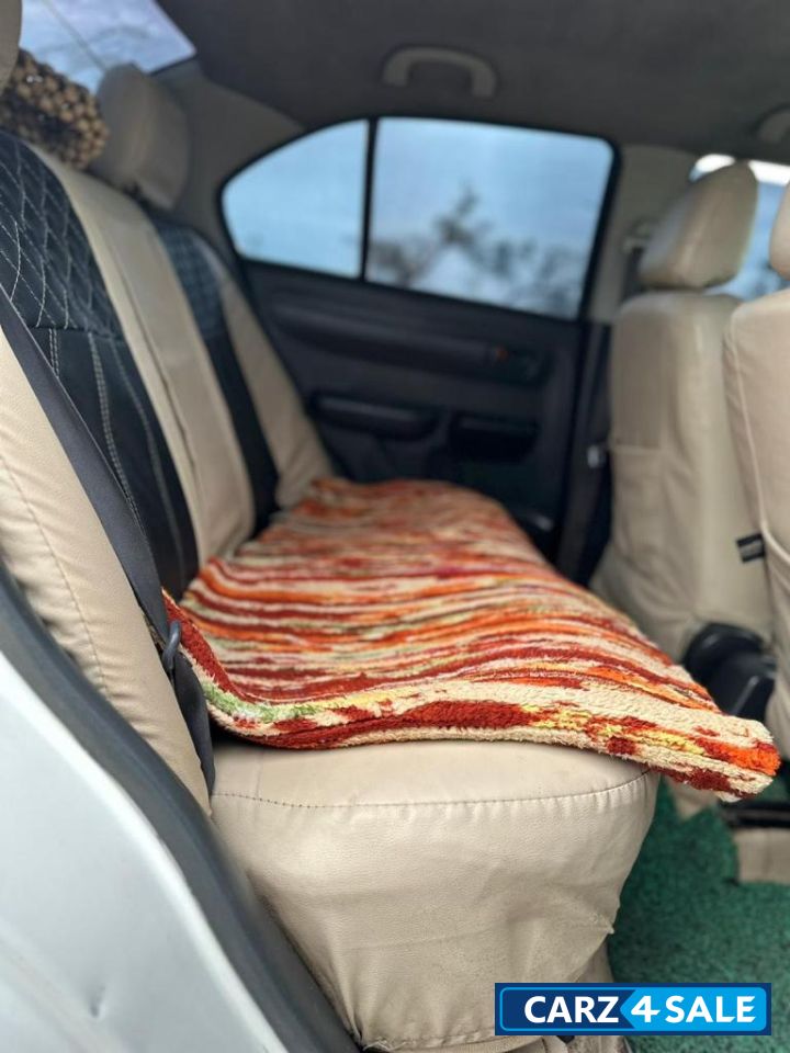 White Maruti Suzuki Swift Desire Tour