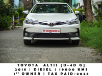 Toyota Corolla Altis D4D G 2018 Model