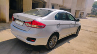 Pearl White Maruti Suzuki Ciaz ZXI +