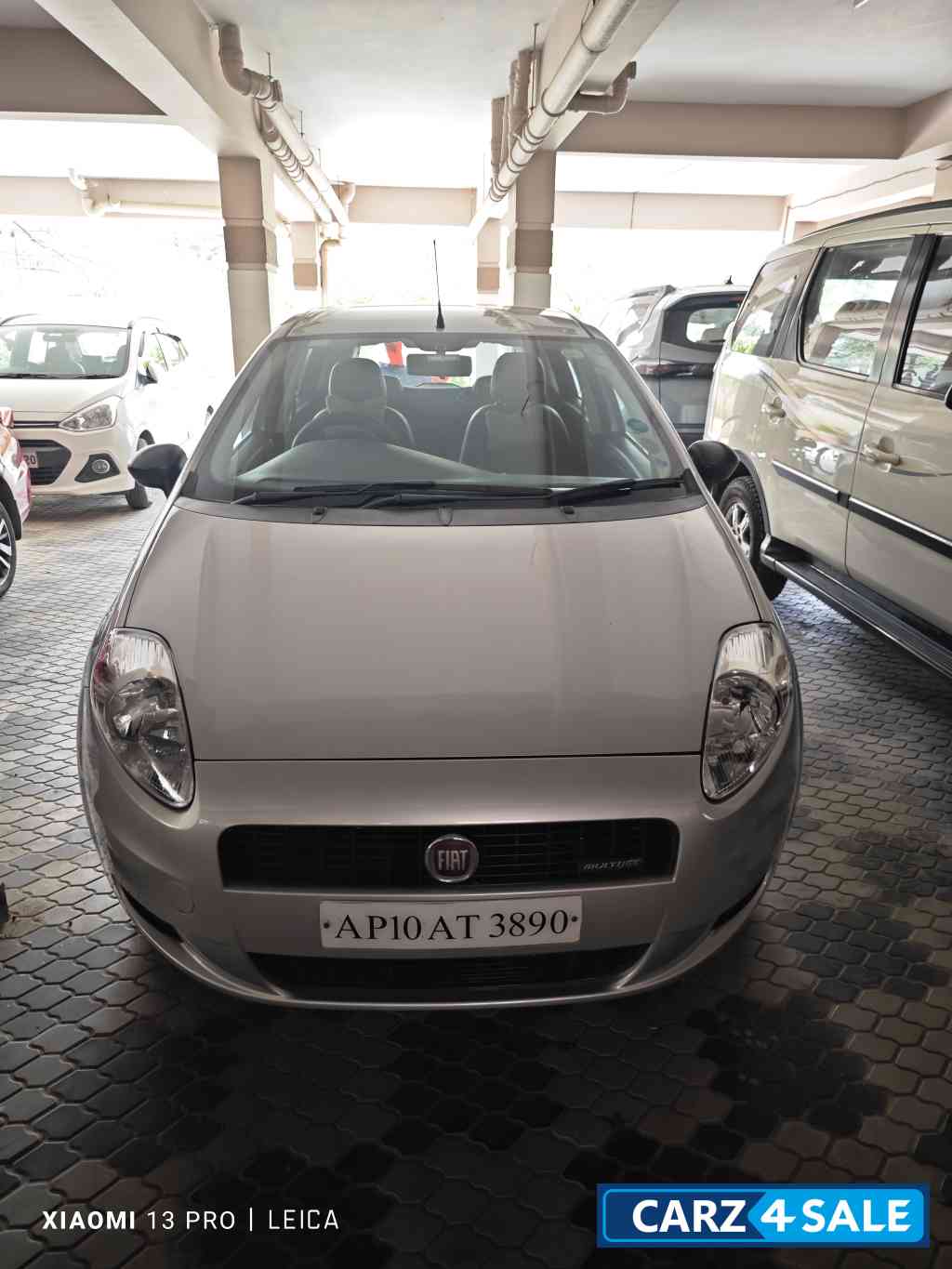 Minimal Grey Fiat Punto 1.3 Active Diesel