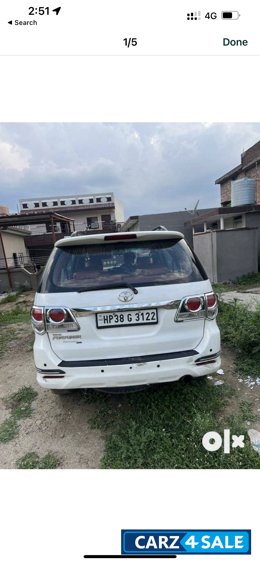 Toyota Fortuner fortuner 4*4 3.0