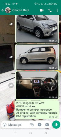 Maruti Suzuki Wagon R Zxi Amt 2019 Model