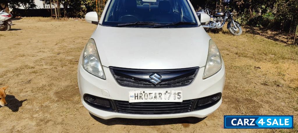 White Maruti Suzuki Dzire LDI