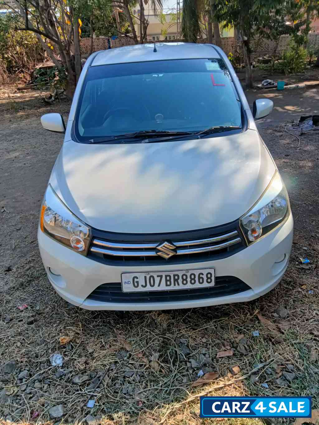 White Maruti Suzuki Celerio ZXI