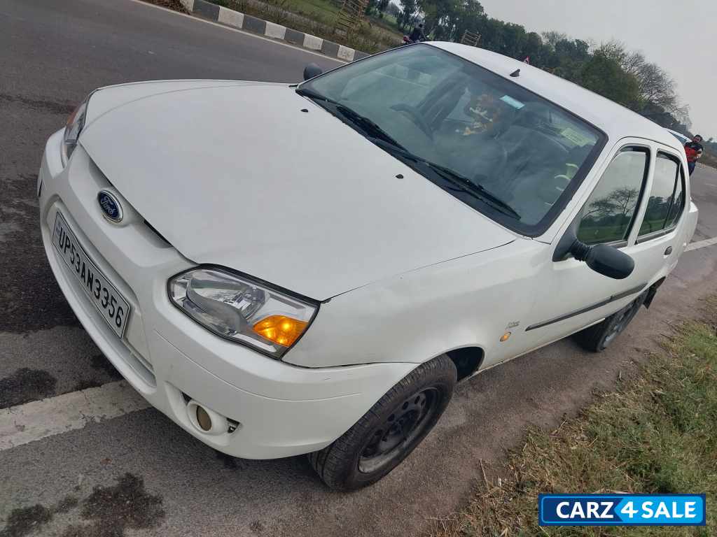 White Ford Ikon Icool